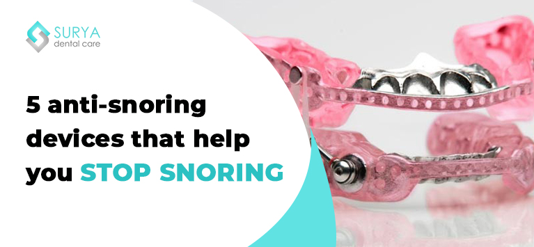 5 anti-snoring devices that help you stop snoring